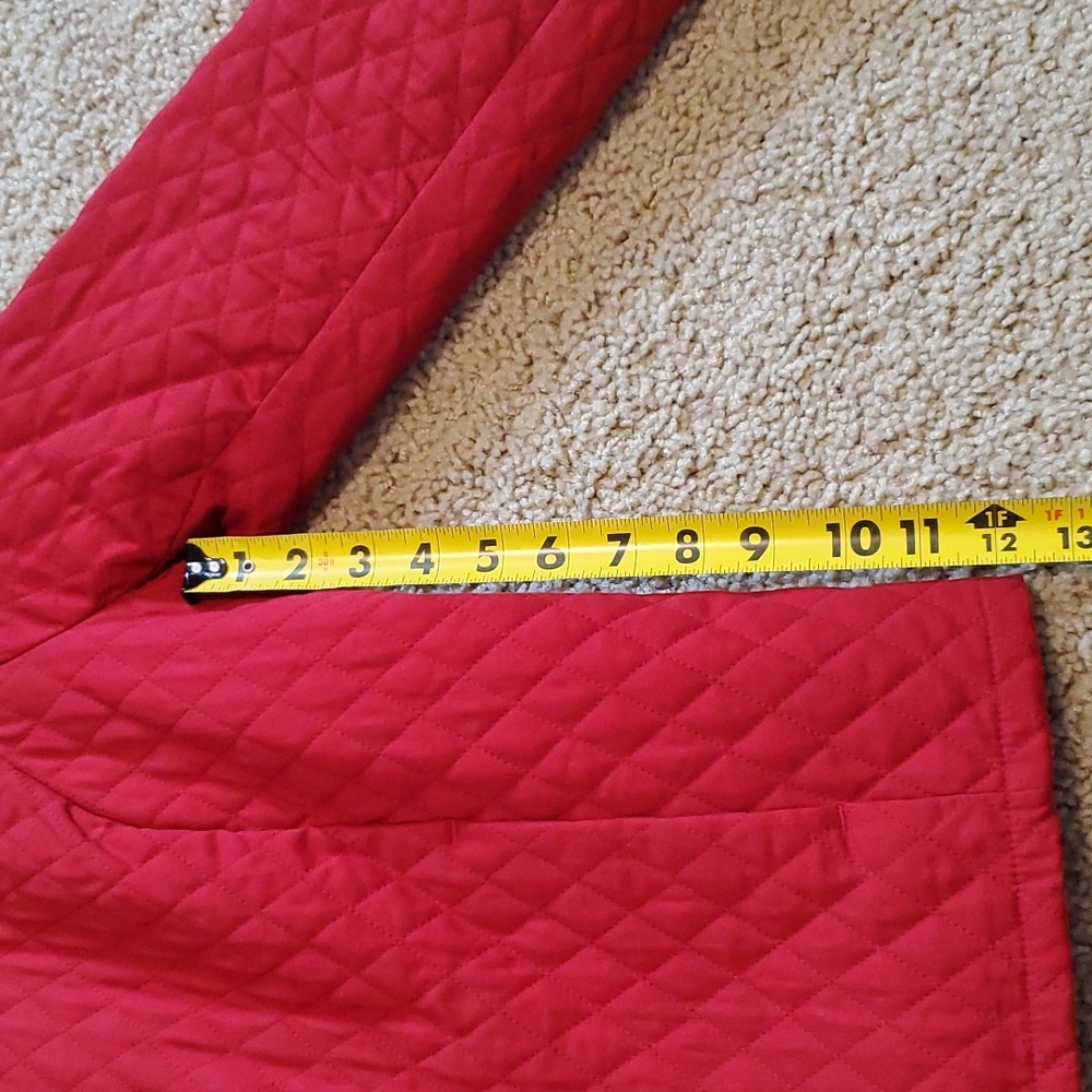 Red Quilted Jacket - image 4